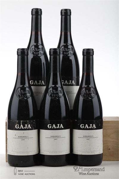 BARBARESCO 1997 - Gaja - 5 Bottles