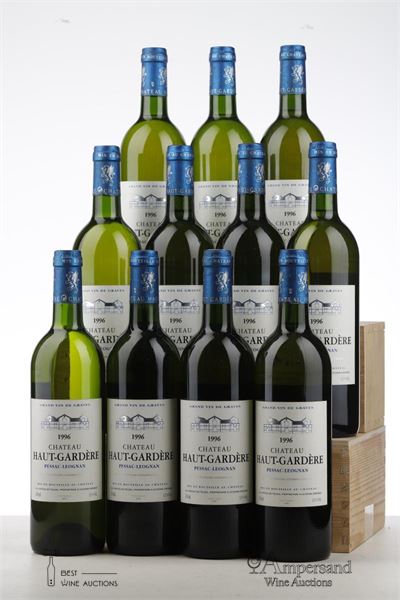 HAUT GARDERE BLANC 1996 - Mc - 11 Bottles