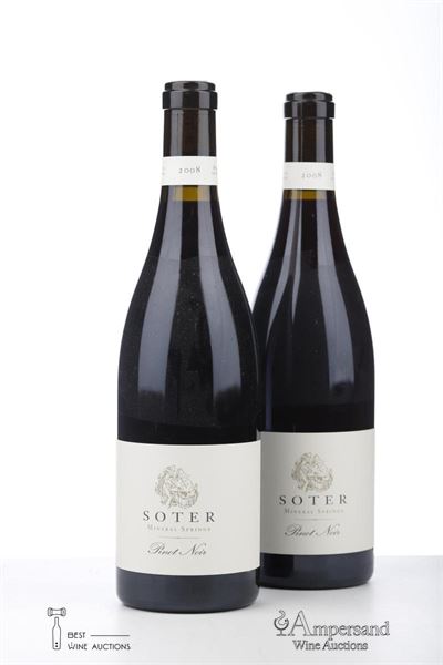SOTER MINERAL SPRINGS RANCH PINOT NOIR 2008 - Soter - 2 Bottles