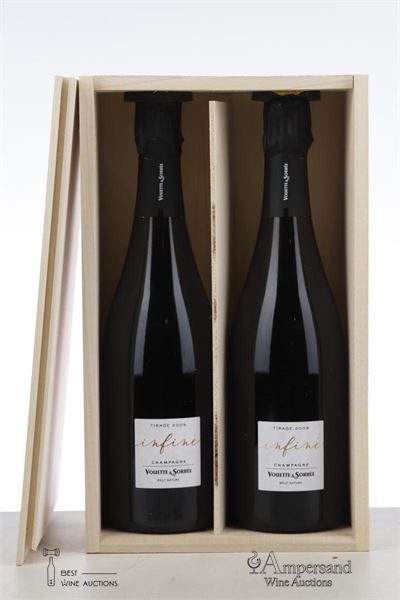 VOUETTE ET SORBEE INFINE BRUT NATURE 2009 - Vouette et Sorbee - 2 Bottles - Owc 2