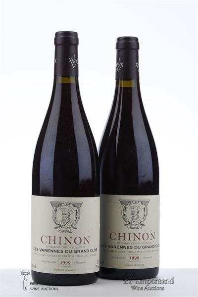 CHINON LES VARENNES DU GRAND CLOS 1999 - Charles Joguet - 2 Bottles