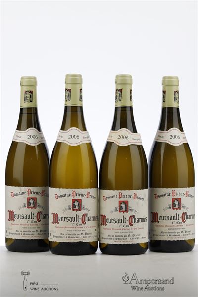 MEURSAULT CHARMES 2006 - Prieur Brunet - 4 Bottles