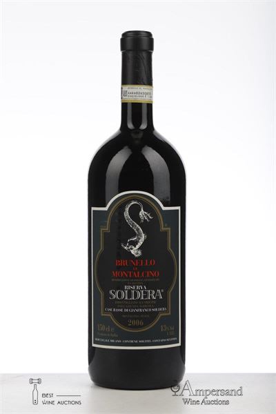 100% SANGIOVESE CASE BASSE 2006 - Soldera - 1 Magnum