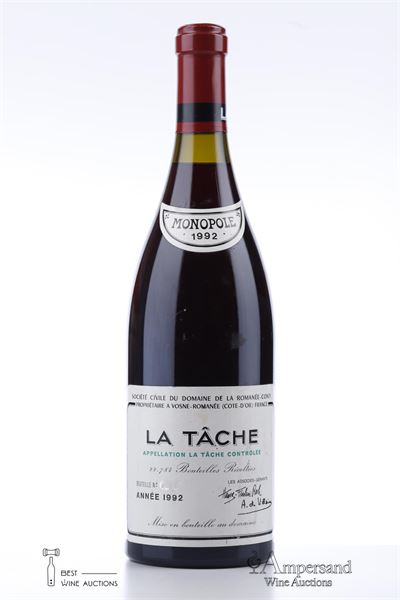 LA TACHE 1992 - Domaine de la Romanee Conti - 1 Bottle