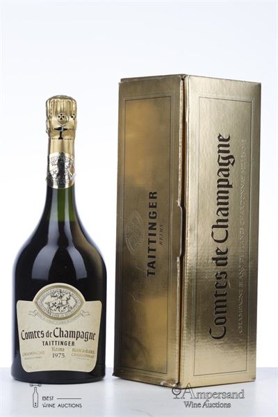 TAITTINGER COMTES DE CHAMPAGNE 1975 - Taittinger - 1 Bottle - Oc 1