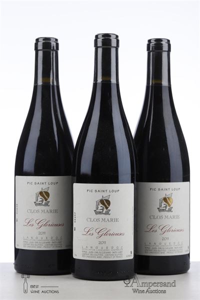 PIC SAINT LOUP CLOS MARIE LES GLORIEUSES 2011 - Clos Marie - 3 Bottles