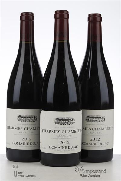 CHARMES CHAMBERTIN 2012 - Dujac - 3 Bottles