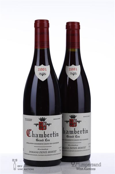 CHAMBERTIN 2001 - Denis Mortet - 2 Bottles