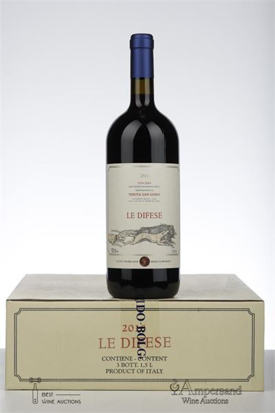 LE DIFESE 2016 - Tenuta San Guido - 3 Magnums - Oc 3