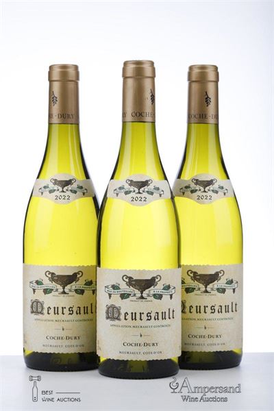 MEURSAULT 2022 - Coche Dury - 3 Bottles