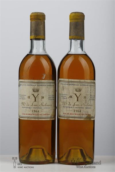 Y DE YQUEM 1964 - Mc - 2 Bottles