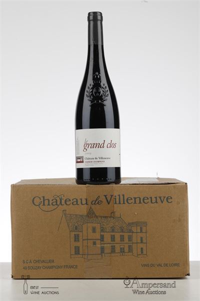 SAUMUR CHAMPIGNY LE GRAND CLOS 2009 - Chateau de Villeneuve - 6 Bottles - Oc 6