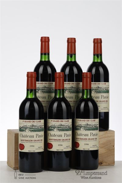 PAVIE 1990 - Mc - 6 Bottles - Owc 12