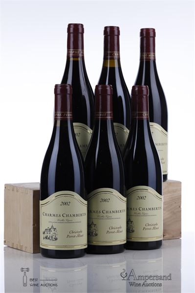 CHARMES CHAMBERTIN VIEILLES VIGNES 2002 - Perrot Minot - 6 Bottles