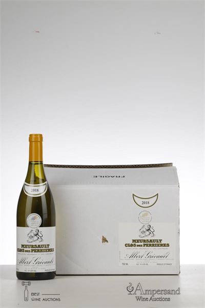 MEURSAULT CLOS DES PERRIERES 2018 - Albert Grivault - 6 Bottles - Oc 6