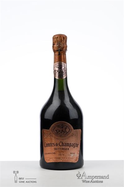 TAITTINGER COMTES DE CHAMPAGNE BRUT ROSE 1976 - Taittinger - 1 Bottle