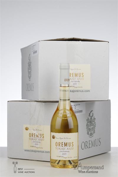 OREMUS TOKAJI ASZU 3 PUTTONYOS 2019 - Tempos Vega Sicilia - 12 x 0,500Ltr - Oc 6