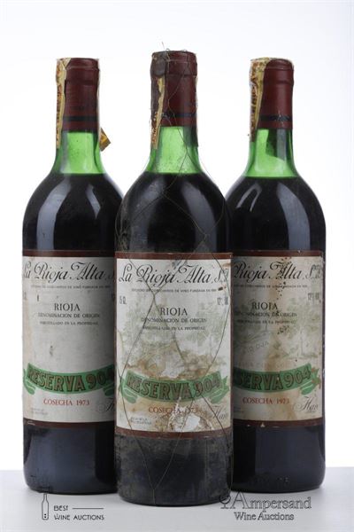 LA RIOJA ALTA RESERVA 904 1973 - La Rioja Alta - 3 Bottles