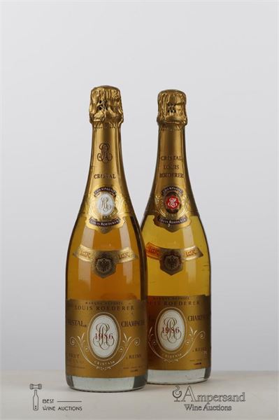 CRISTAL ROEDERER 1986 - Louis Roederer - 2 Bottles