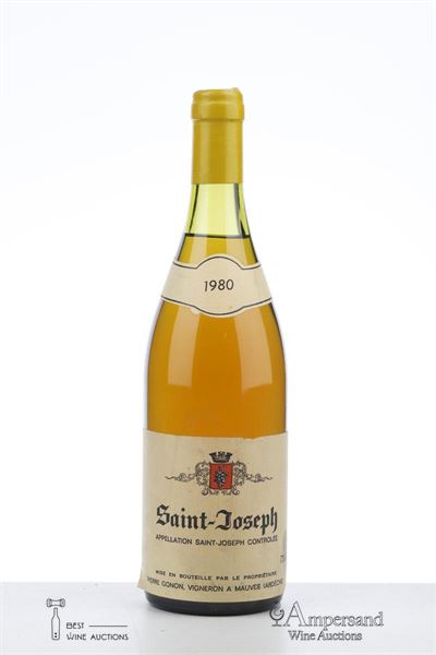 SAINT JOSEPH BLANC 1980 - Pierre Gonon - 1 Bottle