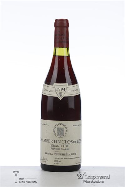 CHAMBERTIN CLOS DE BEZE 1994 - Drouhin Laroze - 1 Bottle