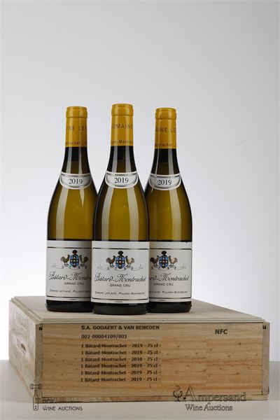 BATARD MONTRACHET 2019 - Domaine Leflaive - 3 Bottles - Owc 6