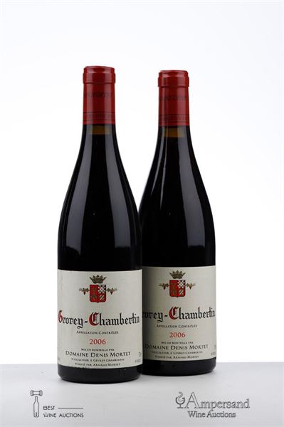 GEVREY CHAMBERTIN 2006 - Denis Mortet - 2 Bottles