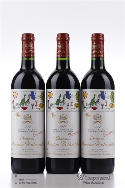 MOUTON ROTHSCHILD 1997 - Mc - 3 Bottles