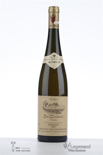 RIESLING CLOS WINDSBUHL 2001 - Zind Humbrecht - 1 Bottle