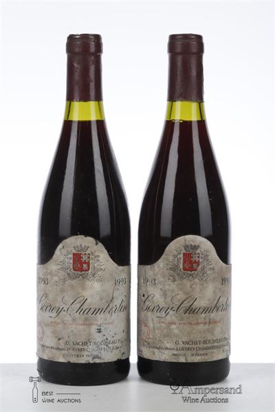 GEVREY CHAMBERTIN 1993 - Vachet Rousseau - 2 Bottles