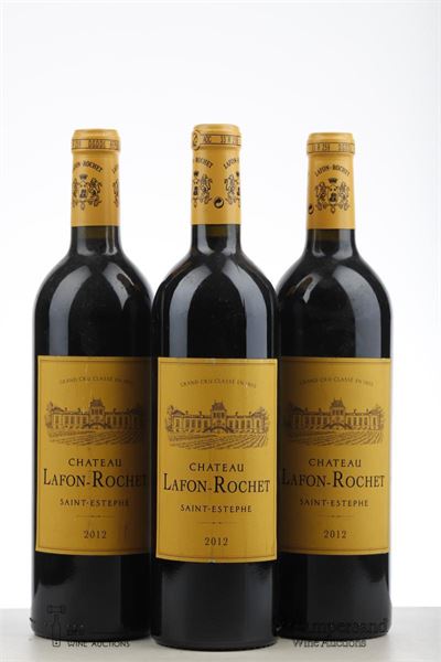 LAFON ROCHET 2012 - Mc - 3 Bottles