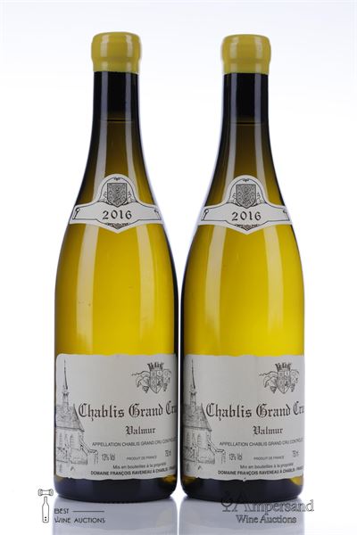 CHABLIS VALMUR 2016 - Francois Raveneau - 2 Bottles