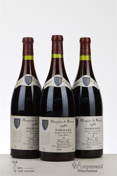 HOSPICES DE BEAUNE POMMARD CUVEE BILLARDET 1986 - Patriarche - 3 Magnums