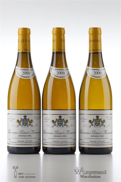 BIENVENUES BATARD MONTRACHET 2009 - Domaine Leflaive - 3 Bottles