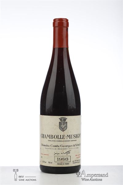 CHAMBOLLE MUSIGNY 1993 - Comte de Vogue - 1 Bottle