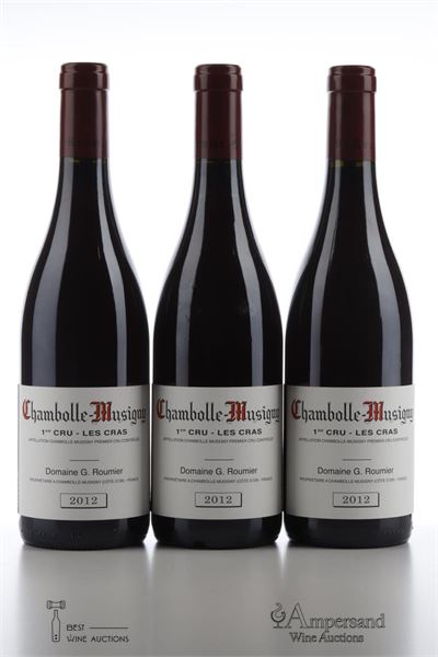 CHAMBOLLE MUSIGNY LES CRAS 2012 - Georges Roumier - 3 Bottles
