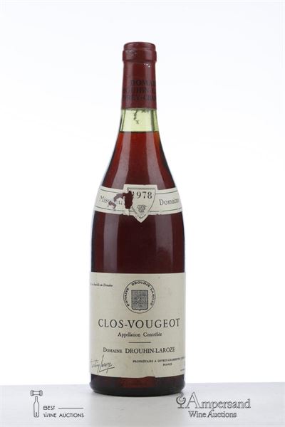 CLOS VOUGEOT 1978 - Drouhin Laroze - 1 Bottle