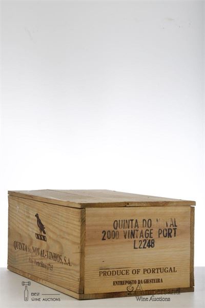 QUINTA DO NOVAL VINTAGE PORT 2000 - Quinta do Noval - 6 Bottles - Owc 6