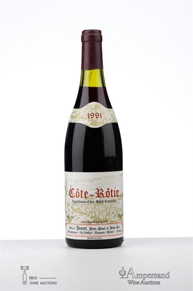 COTE ROTIE 1991 - Jean Paul et Jean Luc Jamet - 1 Bottle
