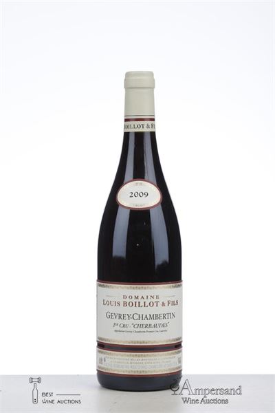 GEVREY CHAMBERTIN LES CHERBAUDES 2009 - Louis Boillot - 1 Bottle