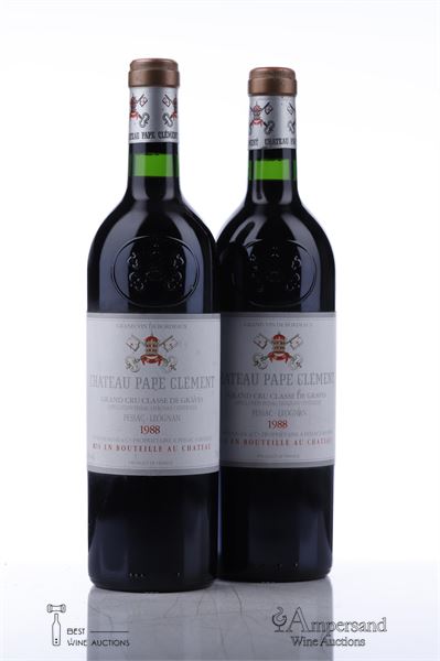 PAPE CLEMENT 1988 - 2 Bottles