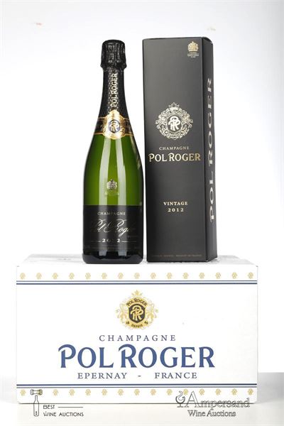 POL ROGER VINTAGE BRUT 2012 - Pol Roger - 6 Bottles - Oc 6