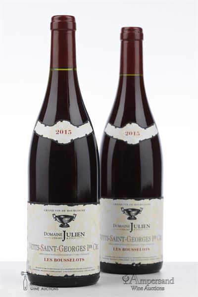 NUITS ST GEORGES LES BOUSSELOTS 2015 - Julien Gerard - 2 Bottles