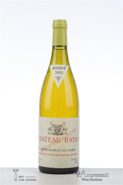 CHATEAUNEUF DU PAPE BLANC RAYAS 2003 - Reynaud - 1 Bottle