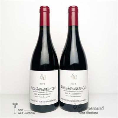 VOSNE ROMANEE AUX MALCONSORTS 2012 - Sylvain Cathiard - 2 Bottles