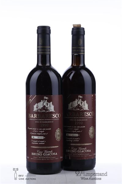BARBARESCO RISERVA ASILI 1990 - Bruno Giacosa  - 2 Bottles
