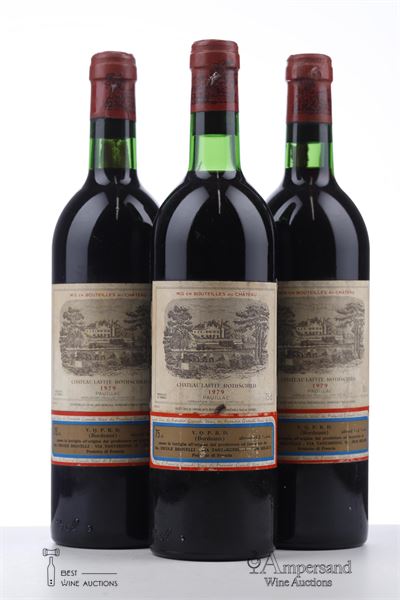 LAFITE ROTHSCHILD 1979 - Mc - 3 Bottles
