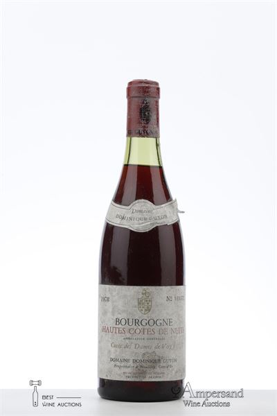 BOURGOGNE HAUTES COTES DE NUITS CUVEE DES DAMES DE VERGY 1978 - Dominique Guyon - 1 Bottle