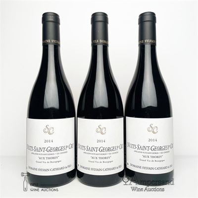 NUITS ST GEORGES AUX THOREY 2014 - Sylvain Cathiard - 3 Bottles