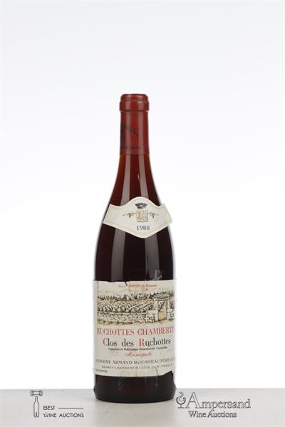 CLOS DES RUCHOTTES CHAMBERTIN 1988 - Armand Rousseau - 1 Bottle